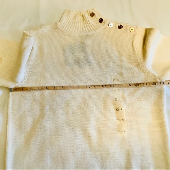 Liz Claiborne 100% cotton long sleeve sweater - Picture 7 of 11